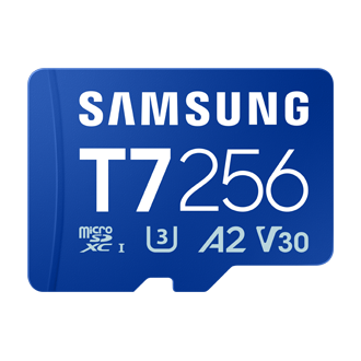 Samsung Pamäťová karta T7 microSD microSDXC UHS-I MB-MB256T/WW MB-MB256T/WW - Obrázok 1