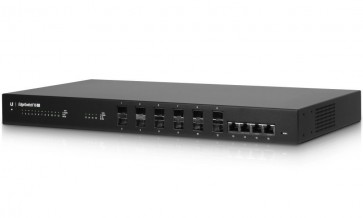 UBNT Edge Switch 16XG, 4-port 10Gigabit Ethernet, 12x SFP+, no PoE, 36W ES-16-XG