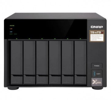 QNAP TS-673-4G   2,1GHz/4GBRAM/6xSATA/2xM.2/4xGbE/2xPCIe TS-673-4G
