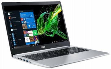 Acer Aspire 5 (A515-55-55NB) i5-1035G1 / 4GB+4GB / 256GB / 15,6" FHD IPS LED LC/Intel UHD G1 / W10H/ stříbrný NX.HSPEC.004