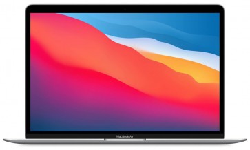 Apple MacBook Air 13'',M1 chip with 8-core CPU and 7-core GPU, 256GB,8GB RAM - Silver mgn93cz/a