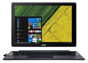 Acer Switch 5 (SW512-52-73MS)/ i7-7500U/ 8GB LPDDR3/ 512GB SSD/ 12" QHD IPS Multi-Touch/ BT/ W10H/ černý NT.LDSEC.002