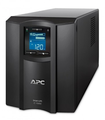 APC Smart-UPS C 1000VA (600W)/ LINE-INTERAKTIVNÍ/ 230V/ LCD/ with SmartConnect SMC1000IC
