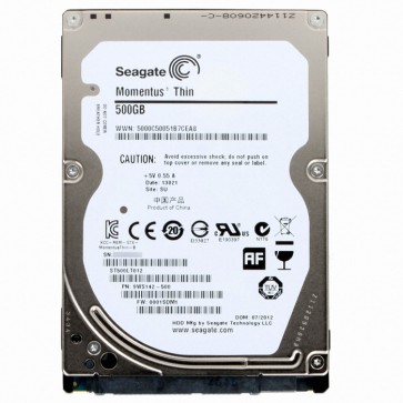 Seagate Momentus Thin 500GB, 2,5, 5400rpm, SATA, 16MB, ST500LT012