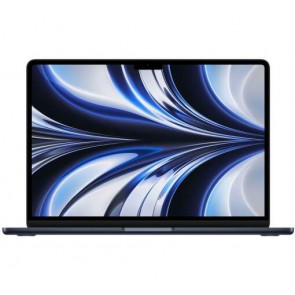 Apple MacBook Air 13'',M2 chip with 8-core CPU and 8-core GPU, 256GB,8GB RAM - Midnight mly33cz/a