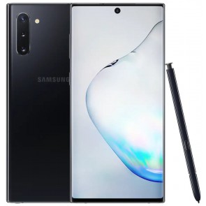 Samsung Galaxy Note 10 (N970) - black   6,3" AMOLED/ DualSIM/ 256GB/ 8GB RAM/ LTE/ Stylus/ IP68/ Android 9 SM-N970FZKDXEZ