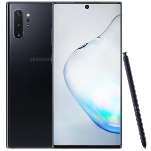 Samsung Galaxy Note 10+ (N975) - black   6,8" AMOLED/ DualSIM/ 256GB/ 12GB RAM/ LTE/ Stylus/ IP68/ Android 9 SM-N975FZKDXEZ