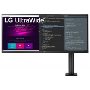 LG IPS monitor 34WN780  / 34" / WQHD / 3440x1440 / 300cd/m2 / 5ms GtG / 2xHDMI / DP / 2xUSB3.0 / výškově stavitelný ergo 34WN780-B.AEU