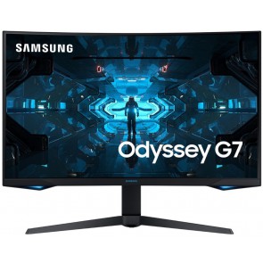 Samsung LED LCD 32" C32G75 Odyssey G7 - prohnutý/ VA/ 2560x1440/ 1ms/ 350cd/ HDMI/ DP LC32G75TQSUXEN