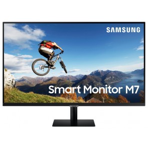 Samsung M7/ 32"/ 3840x2160/ VA/ 8ms/ 250 cd/m2/ HDMI/ 2x USB/ USB-C/ WiFi/ Černý LS32AM700URXEN