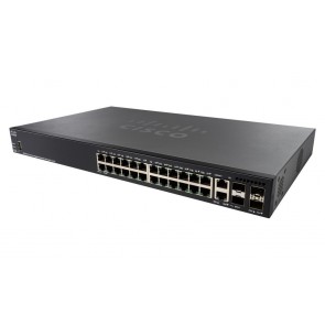 Cisco SG350X-24 24-port Gigabit Stackable Switch SG350X-24-K9-EU