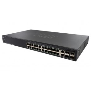Cisco SG350X-24P-K9-EU 24-port Gigabit POE Stackable Switch SG350X-24P-K9-EU