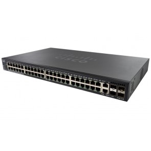 Cisco switch SG350X-48-K9-EU   48x10/100/1000, 2x10GbE SFP+/RJ-45, 2xSFP+ SG350X-48-K9-EU