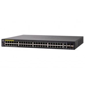 Cisco switch SG350-52MP 48x10/100/1000, 2xSFP, 2xGbE SFP/RJ-45, PoE SG350-52MP-K9-EU