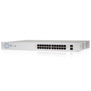 UBNT UniFi Switch 24-port Gigabit Ethernet, 2x SFP, PoE 24V, PoE 802.3af/at, 500W US-24-500W
