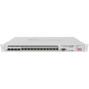 Mikrotik Cloud Core Router CCR1036-12G-4S-EM/ 8GB RAM/ 4x SFP cage/ 12x GLAN/ L6/ 1U/ PSU/ LCD/ rack/ dotykový LCD pane CCR1036-12G-4S-EM