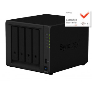 Synology DS918+ +EW201   4x 3,5"/2,5" SATA, 4GB DDR4, 2x USB3.0, 2x Gb LAN DS918+ +EW201