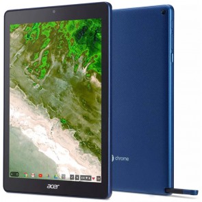 Acer Chromebook Tab 10 (D651N-K9KA)/Cortex A72+Cortex A53/4GB DDR3/32GB eMMC/9,7" QXGA IPS Multitouch/ChromeOS/modrý+sty NX.H0BEC.001