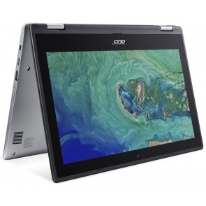 Acer Chromebook Spin 11 (CP311-1HN-C3YV)/N3450/4GB LPDDR4/32GB eMMC/Intel HD/11,6" Multitouch HD IPS/ChromeOS/stříbrný+s NX.GVFEC.001